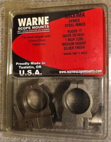 Warne Maxima Ruger M77 Rifle QD 1